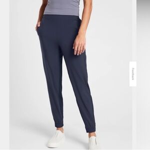 Athleta Brooklyn Jogger navy blue Plus size 24 like new condition